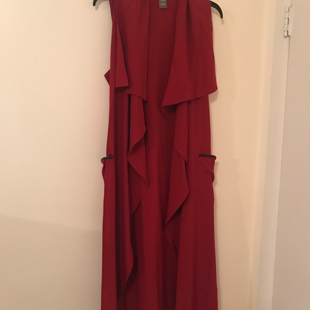 Mid calf Length Vest